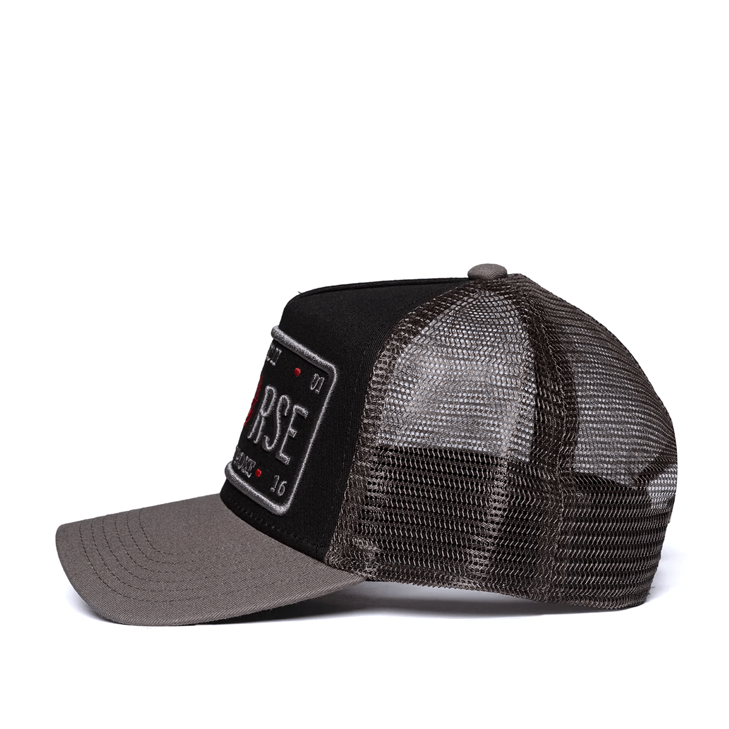 Christian Rose Iconic 11 Red Rose Grey Black Cap