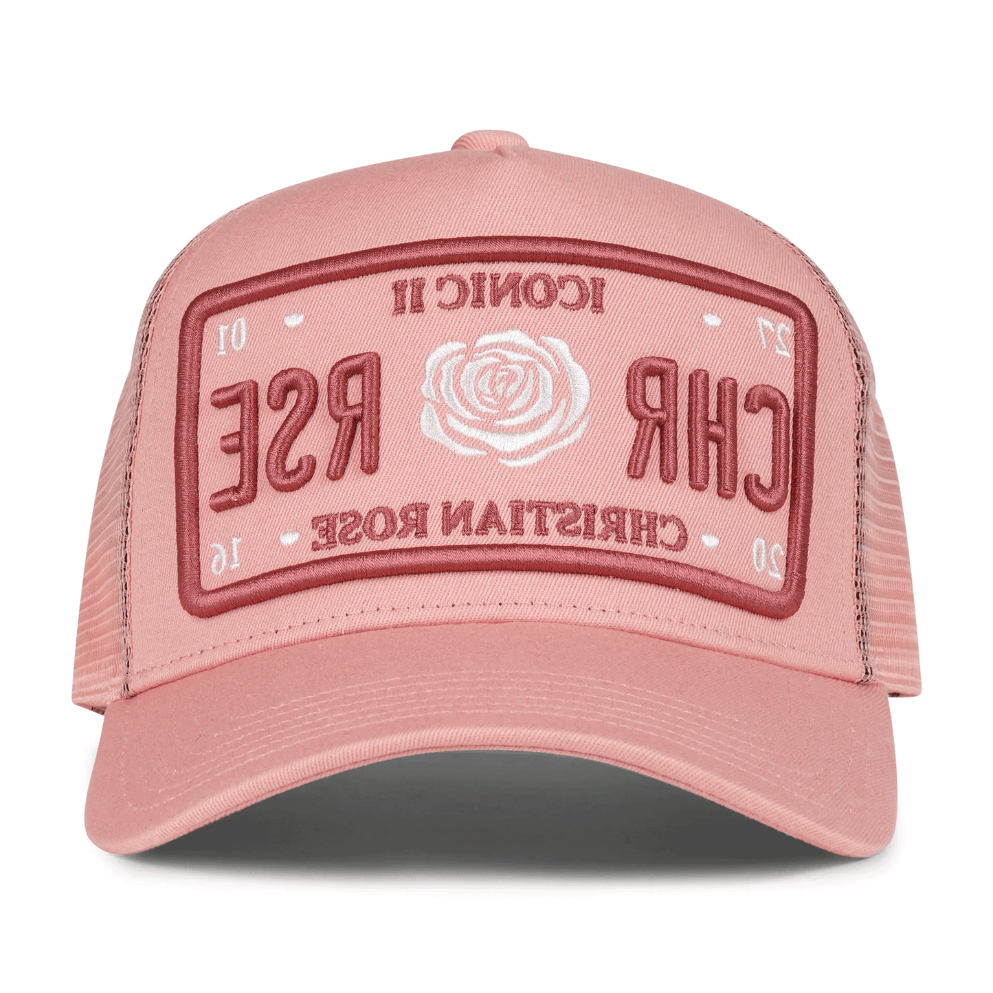 Christian Rose Iconic 11 Plate Dusk Pink Cap