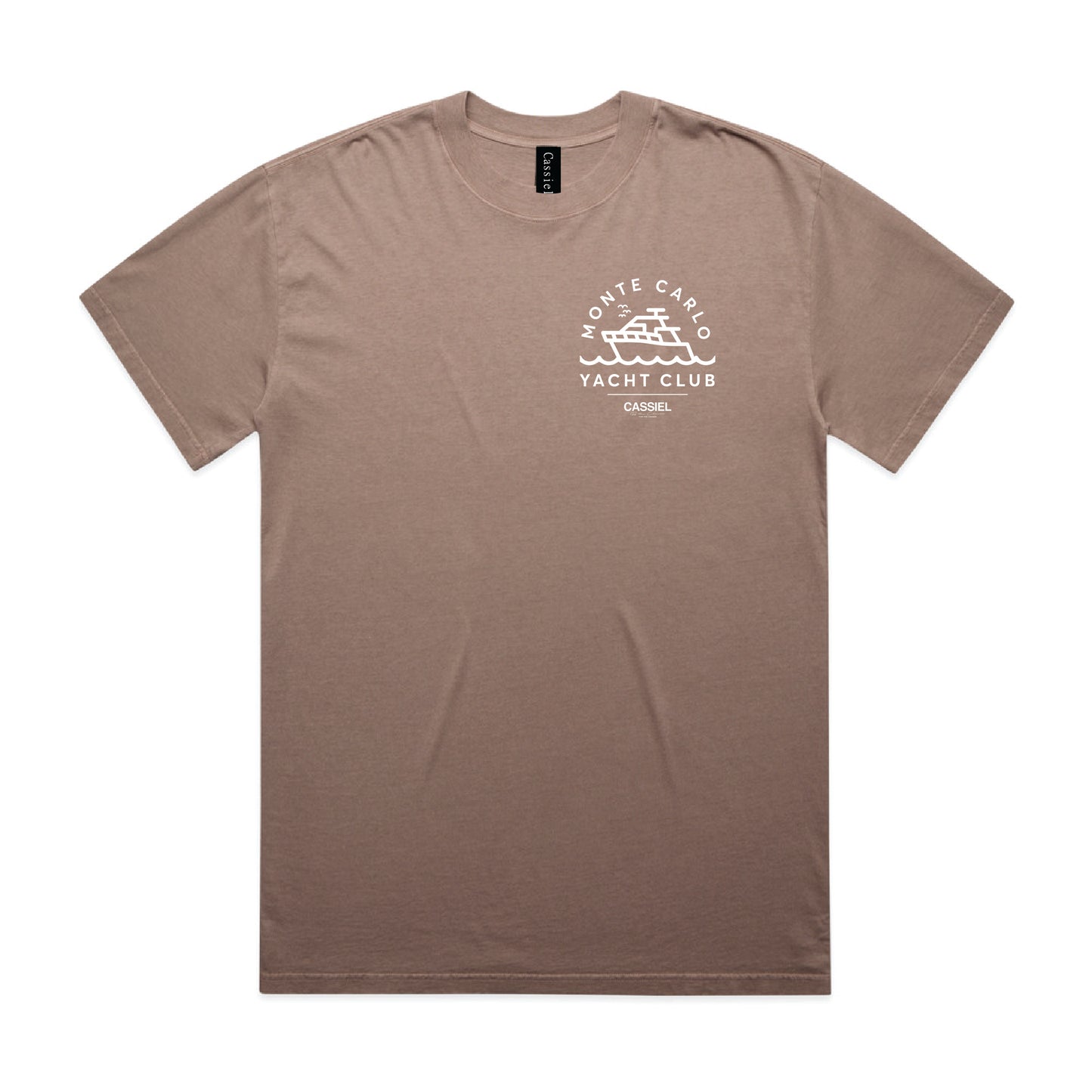 Cassiel Monte Carlo Faded Mushroom Tee