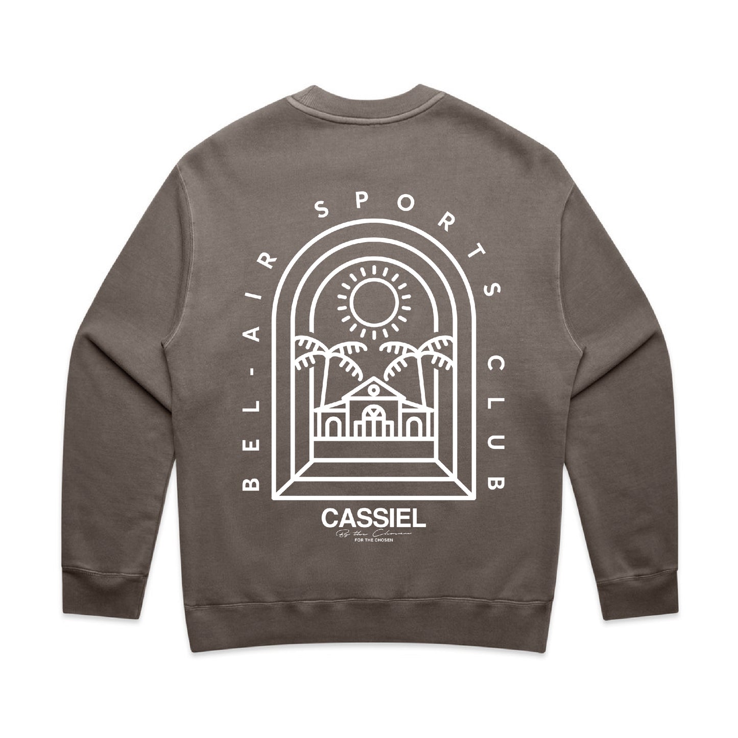 Cassiel Bel Air Faded Grey Sweatshirt