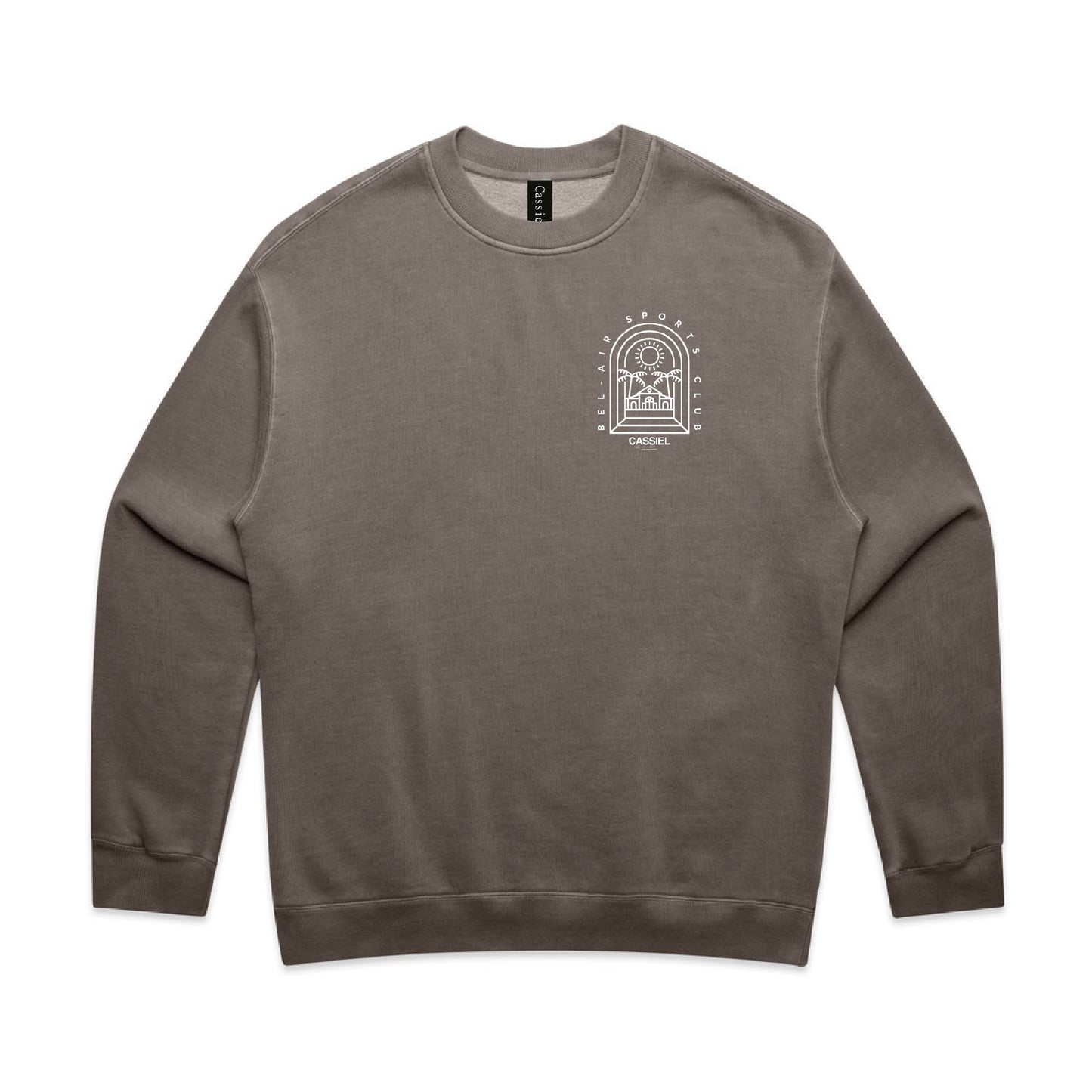 Cassiel Bel Air Faded Grey Sweatshirt