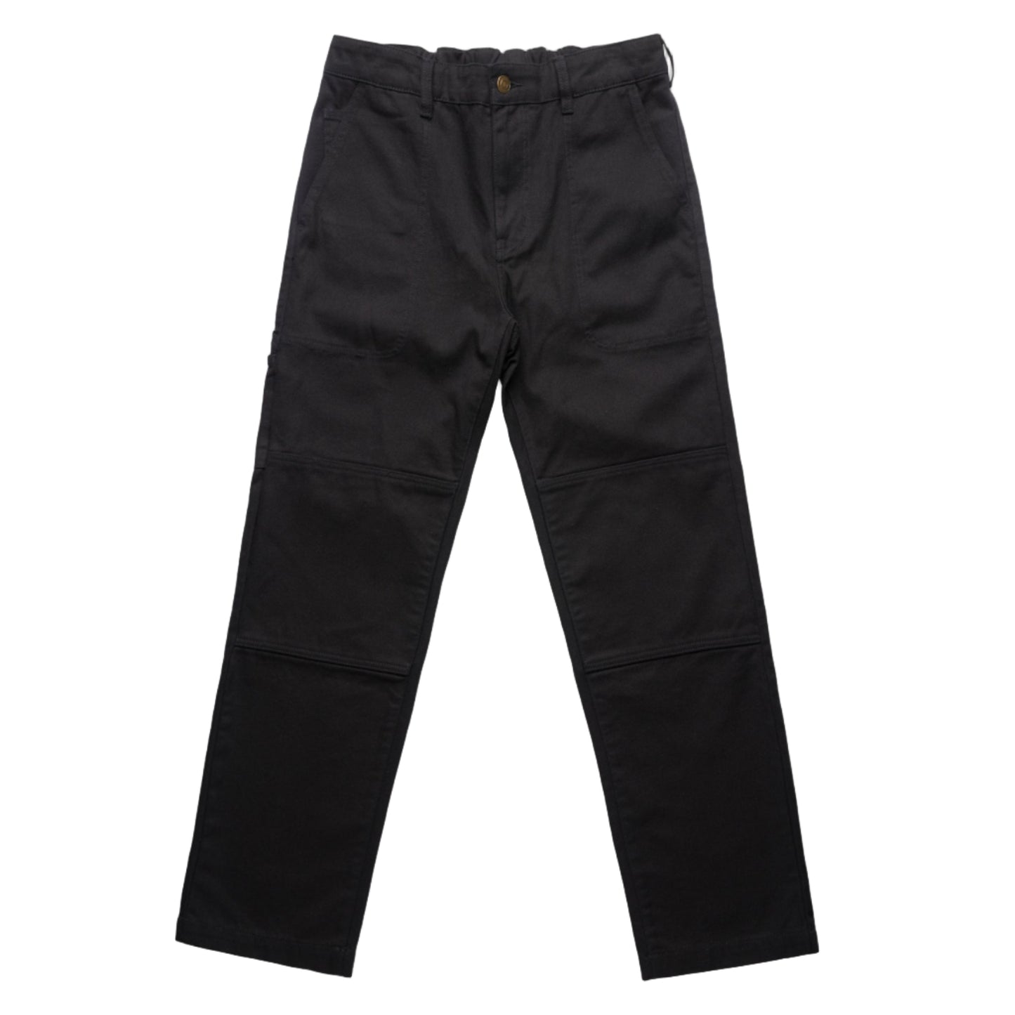 Cassiel Canvas Carpenter Black Trouser