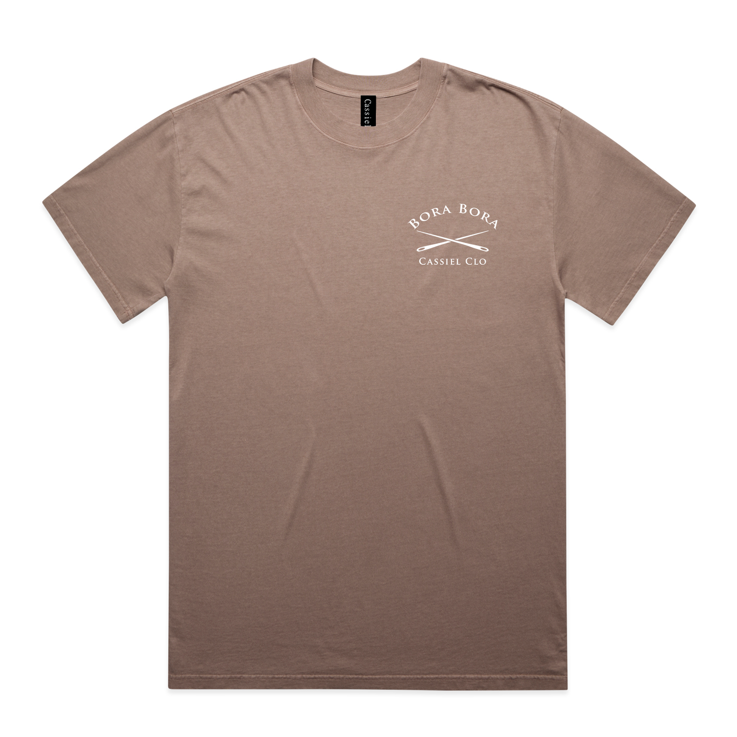 Cassiel Bora Bora Faded Mushroom Tee