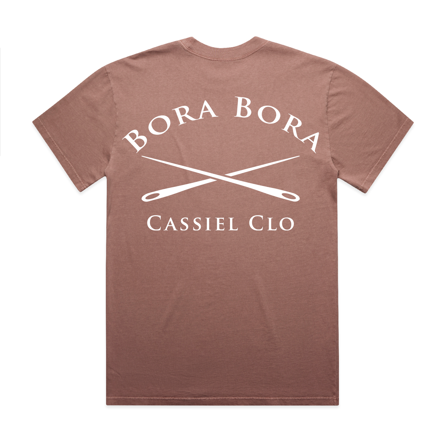 Cassiel Bora Bora Faded Pink Tee