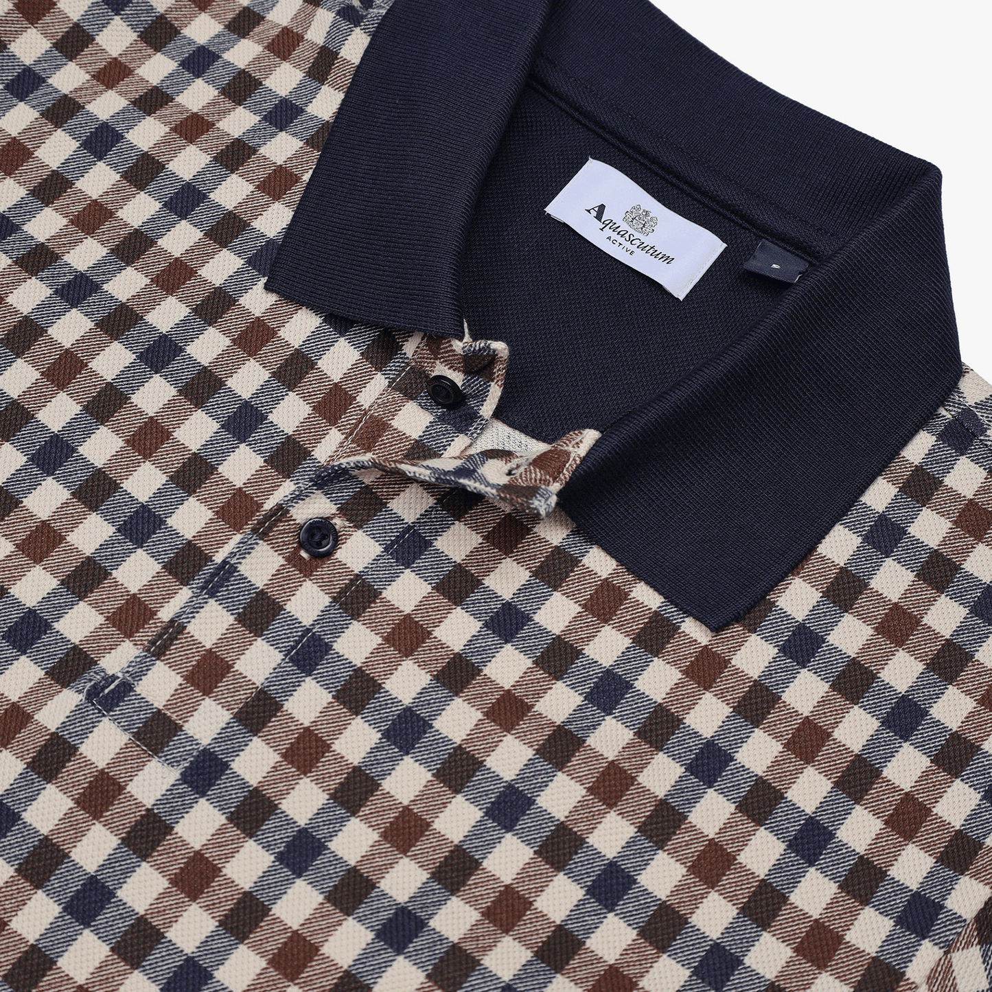 Aquascutum Check Polo