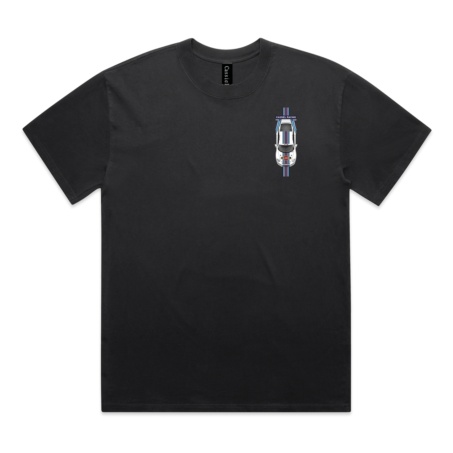 Cassiel Martini Faded Black Tee