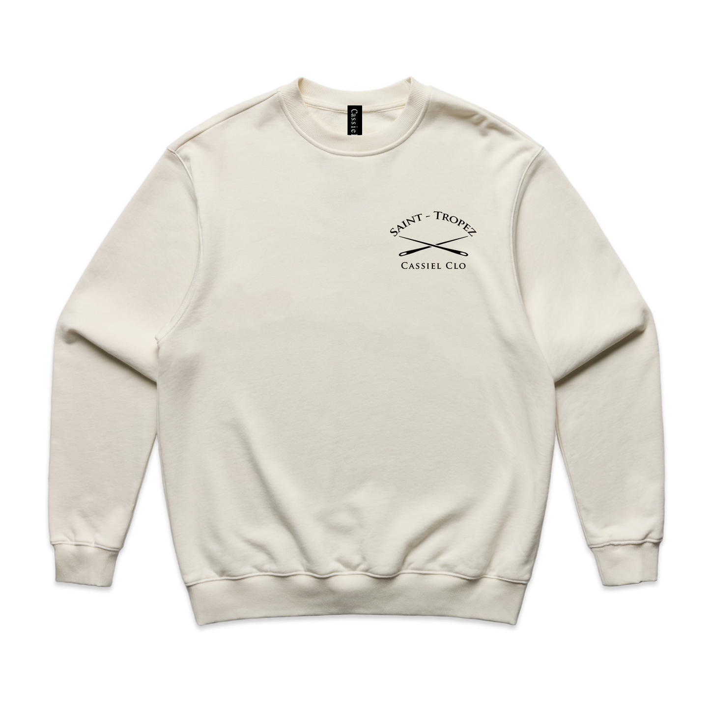 Cassiel Saint Tropez Ecru Sweatshirt