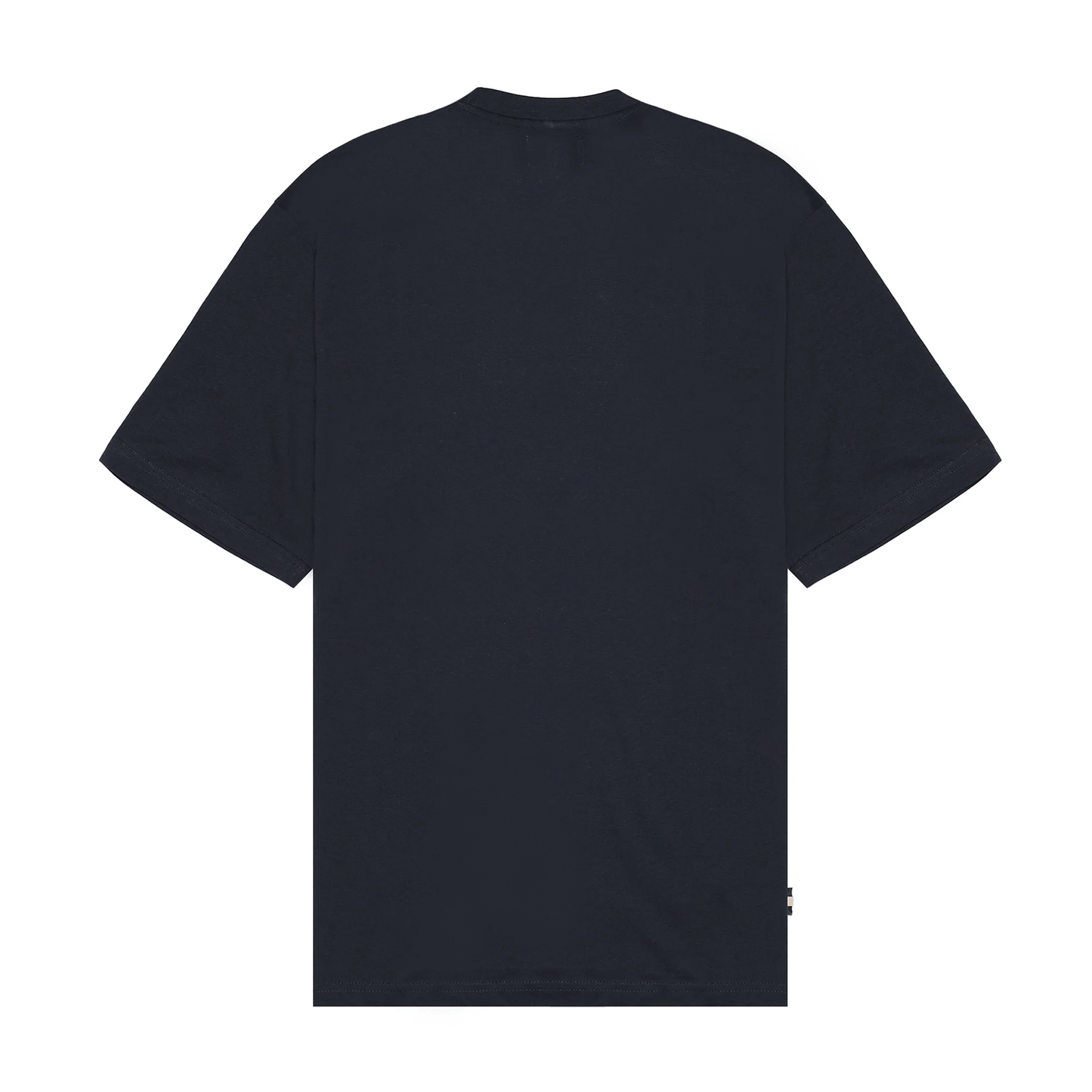 Aquascutum Check Pocket Navy Tee