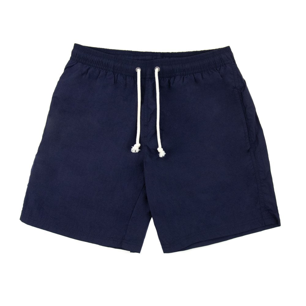 Aquascutum Check Pocket Navy Swim Short
