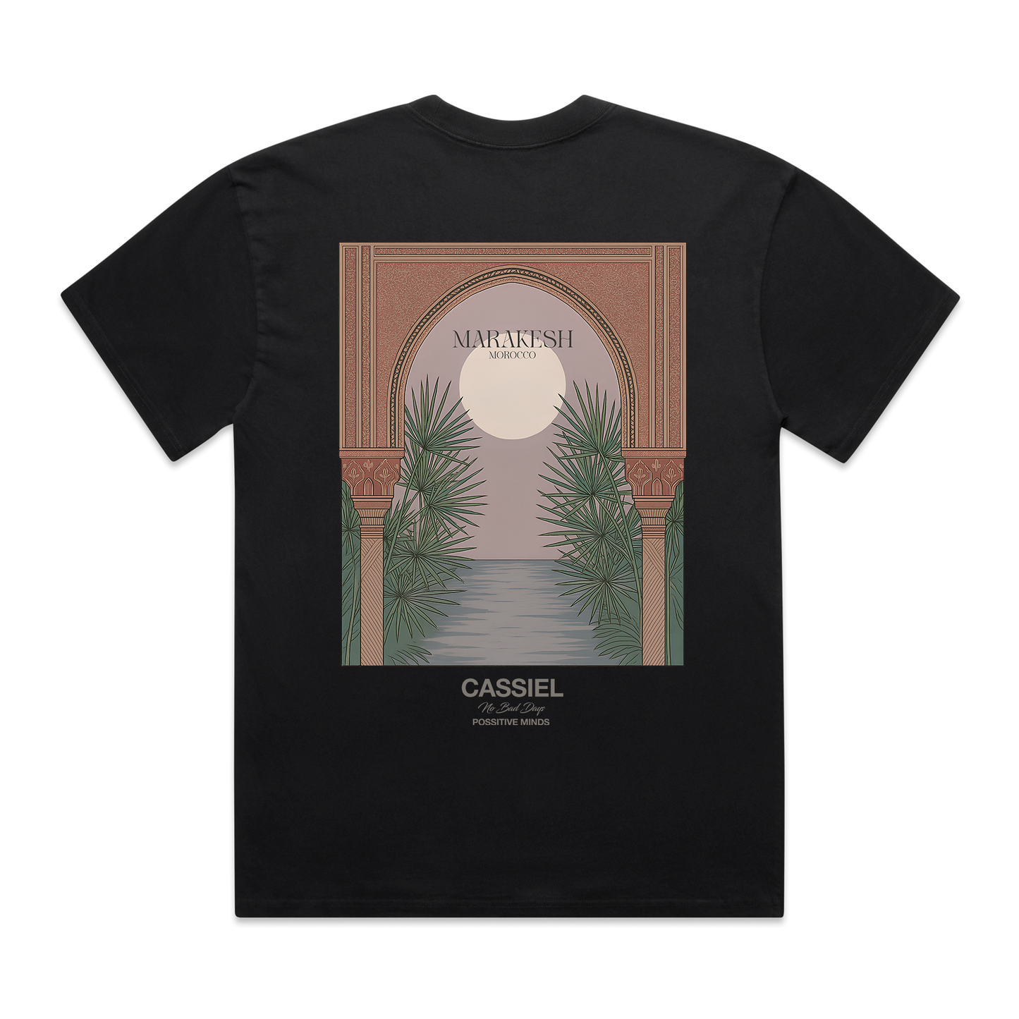 Cassiel Kesh Faded Black Tee