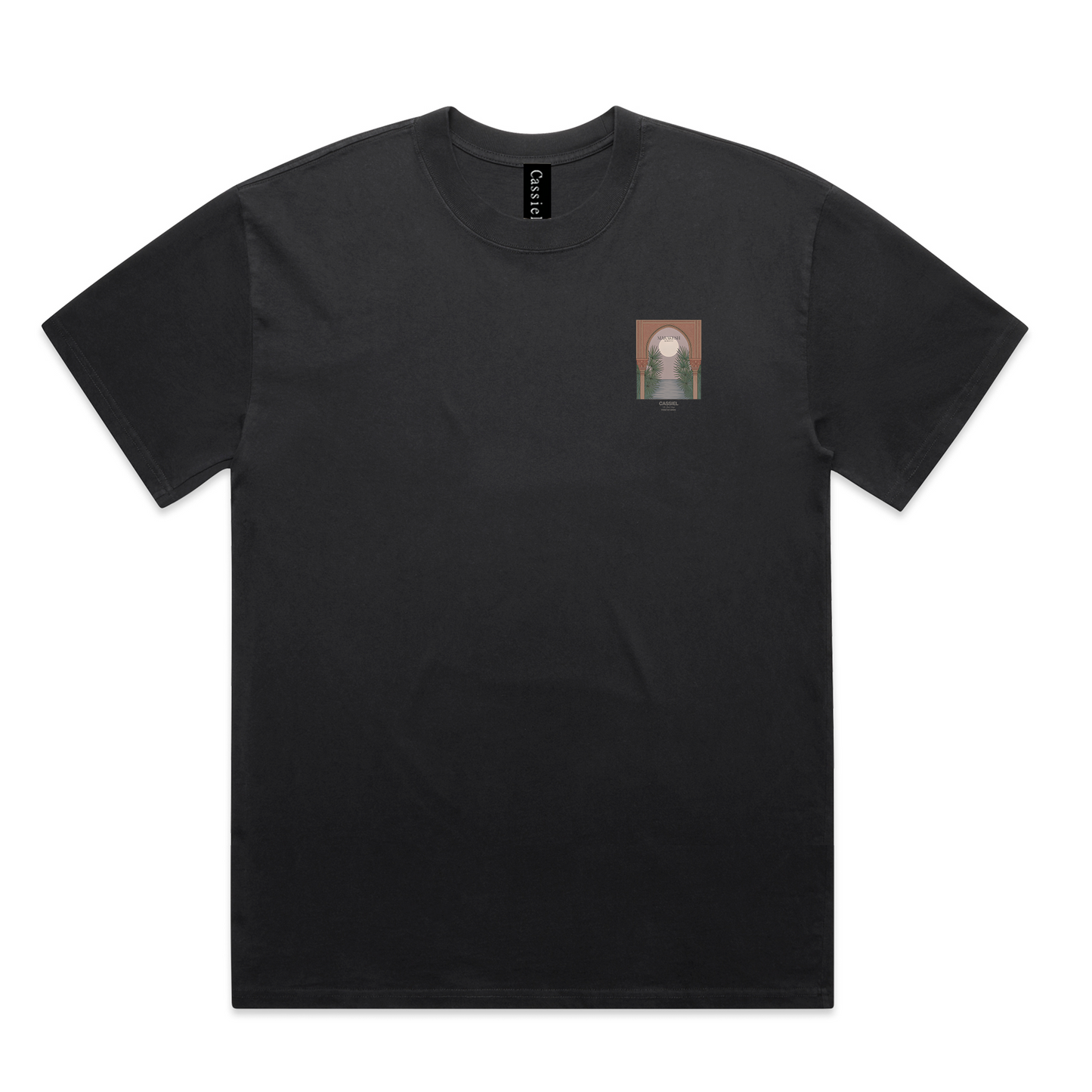 Cassiel Kesh Faded Black Tee