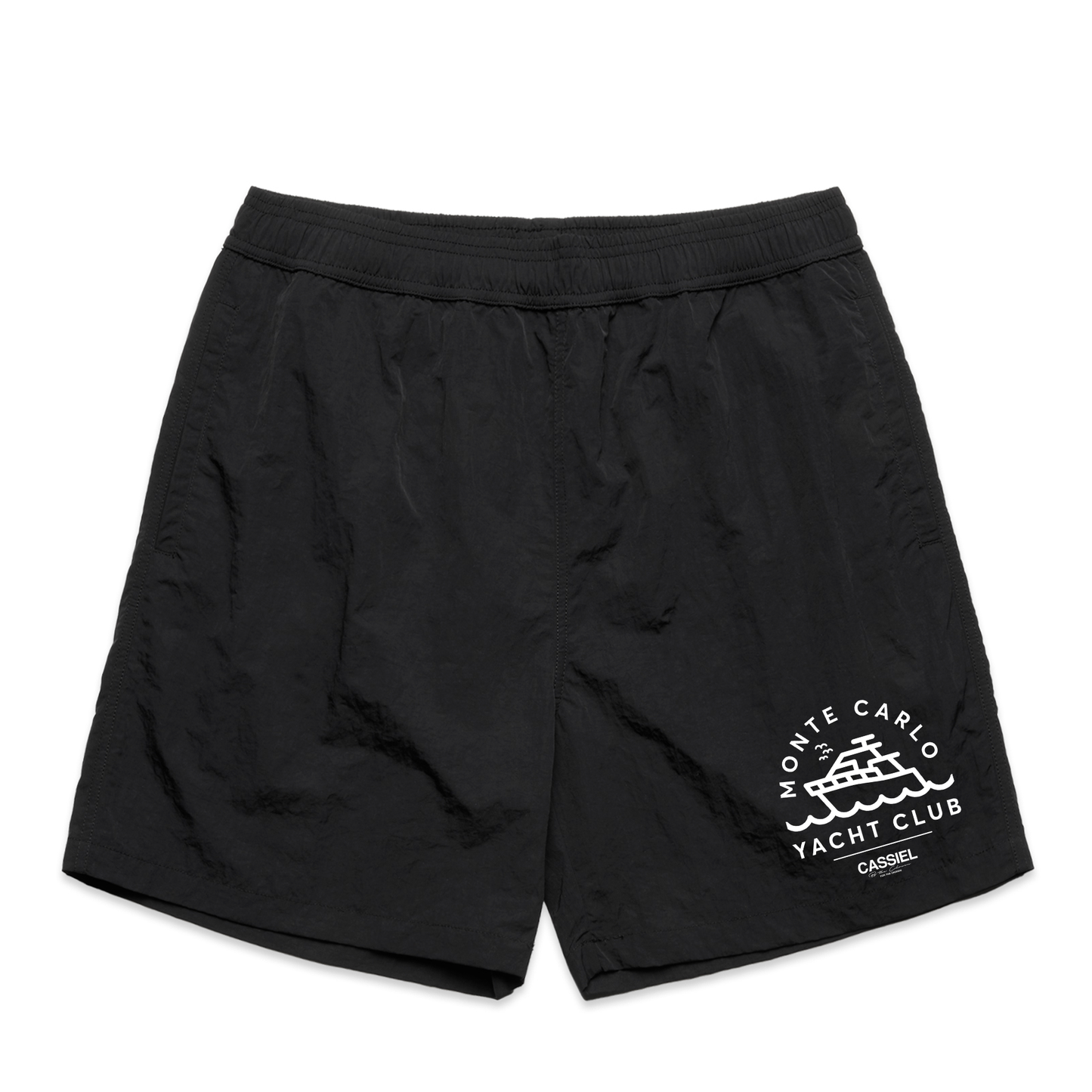 Cassiel Monte Carlo Swim Day Black Short