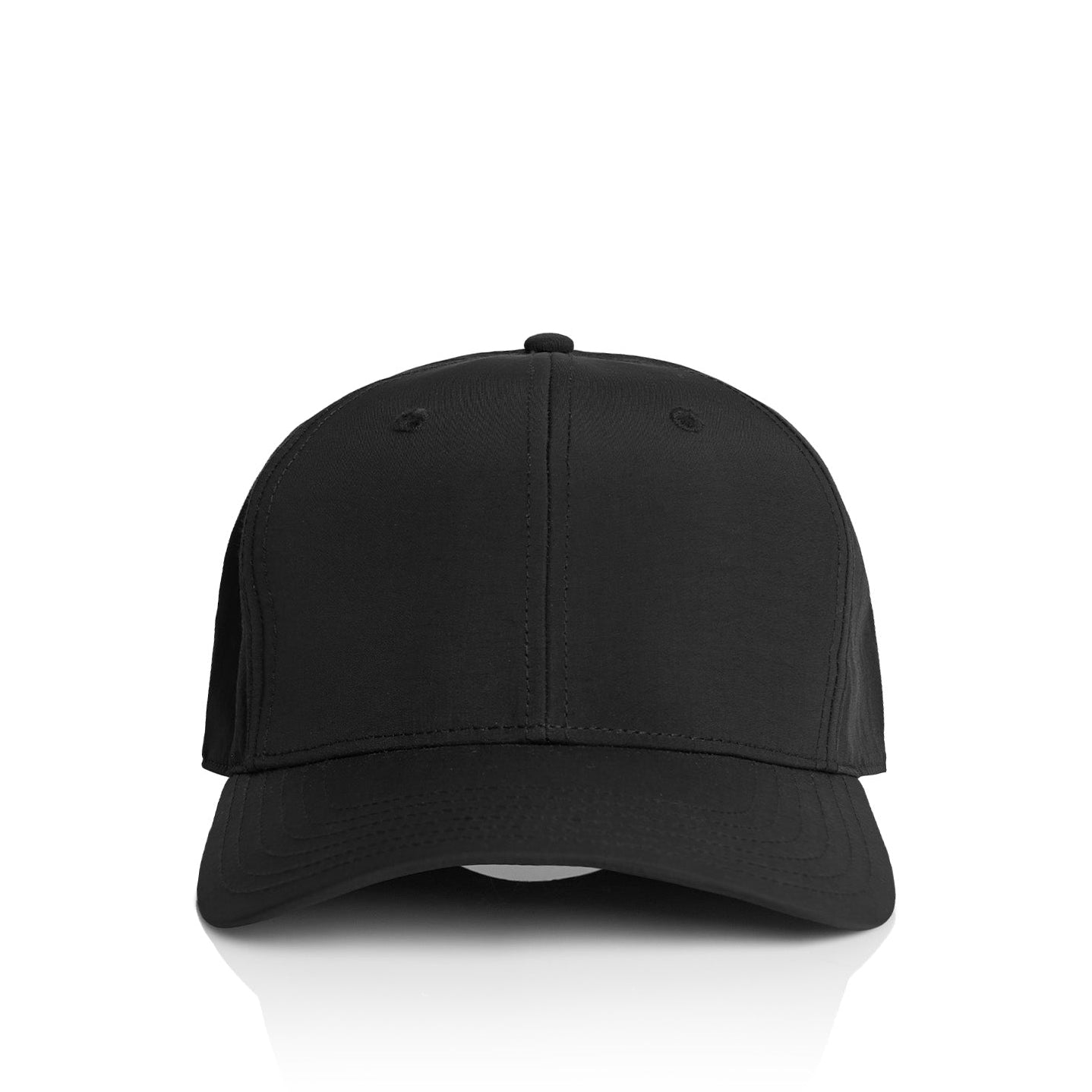 Cassiel Nylon Metal Badge Black Cap