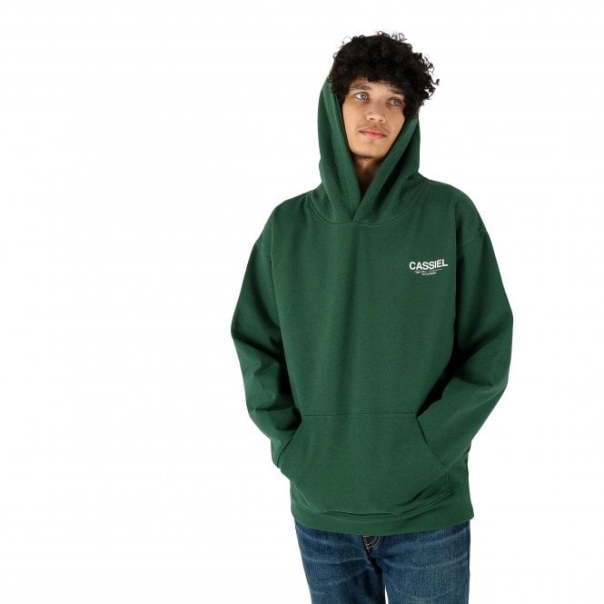 Cassiel Doves Green Pullover Hoodie