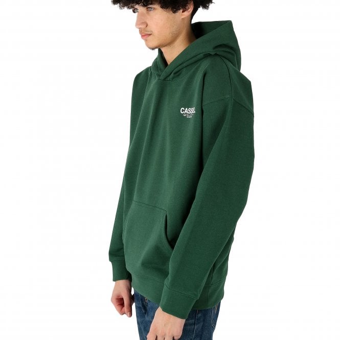 Cassiel Doves Green Pullover Hoodie