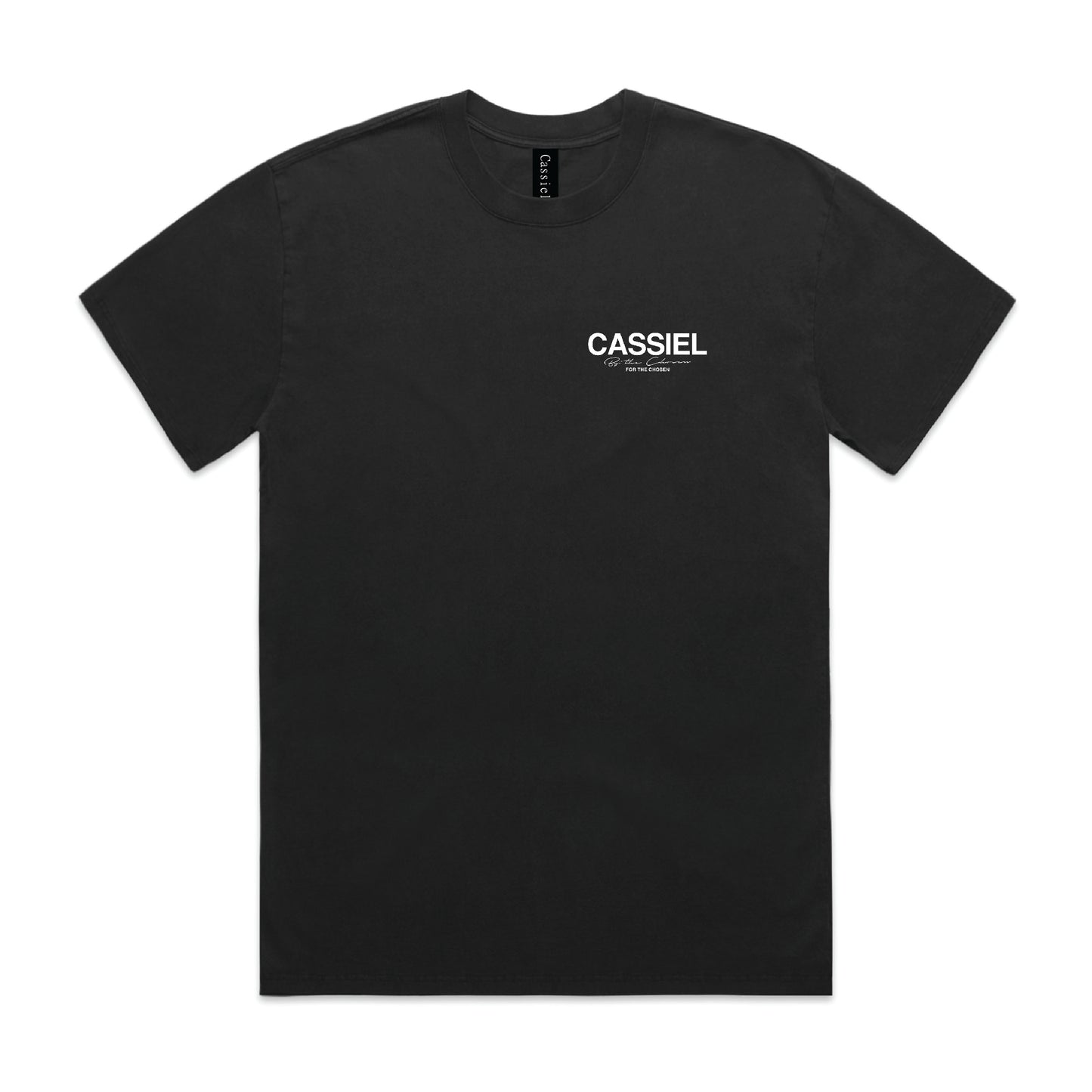 Cassiel Doves Faded Black Tee