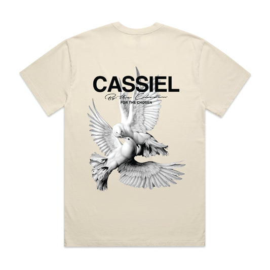 Cassiel Doves Ecru Tee