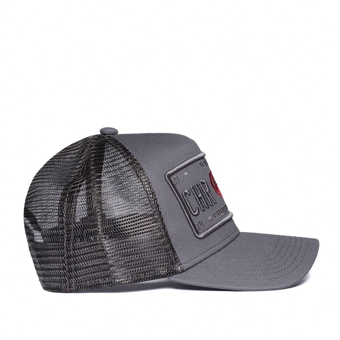 Christian Rose Iconic 11 Red Rose Grey Cap