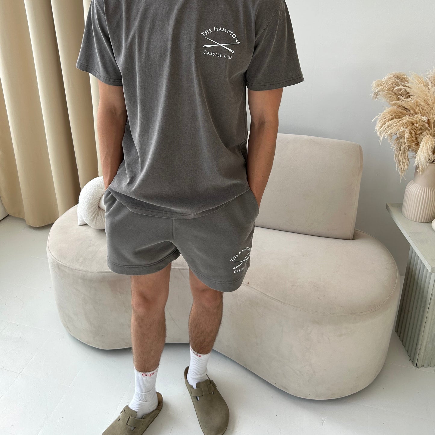 Cassiel The Hamptons Faded Grey Tee