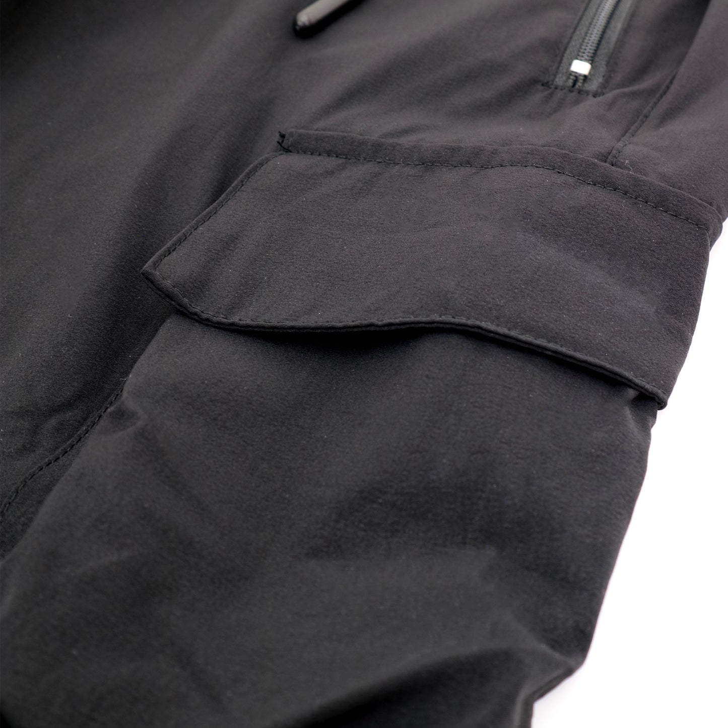 Cassiel Stretch Black Cargo Pant