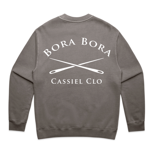 Cassiel Bora Bora Faded Grey Sweatshirt