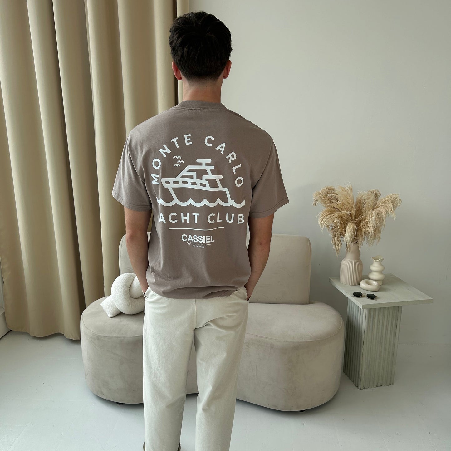 Cassiel Monte Carlo Faded Pink Tee