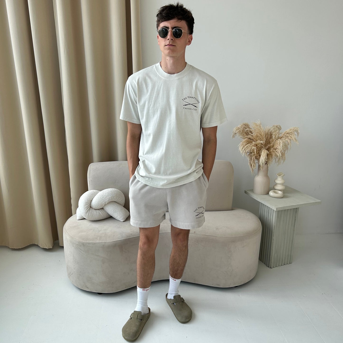 Cassiel The Hamptons Faded Bone Tee