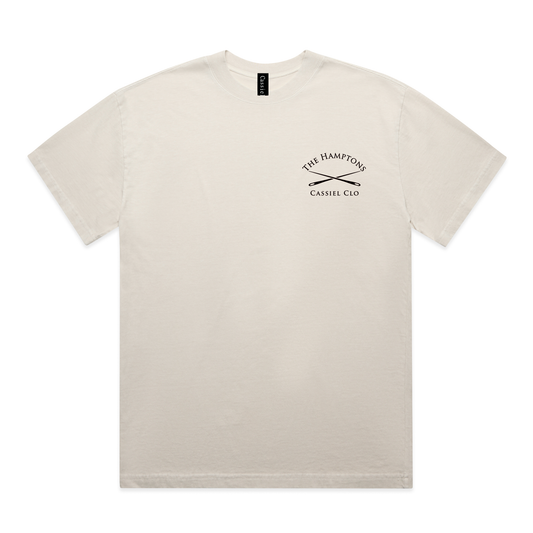 Cassiel The Hamptons Faded Bone Tee