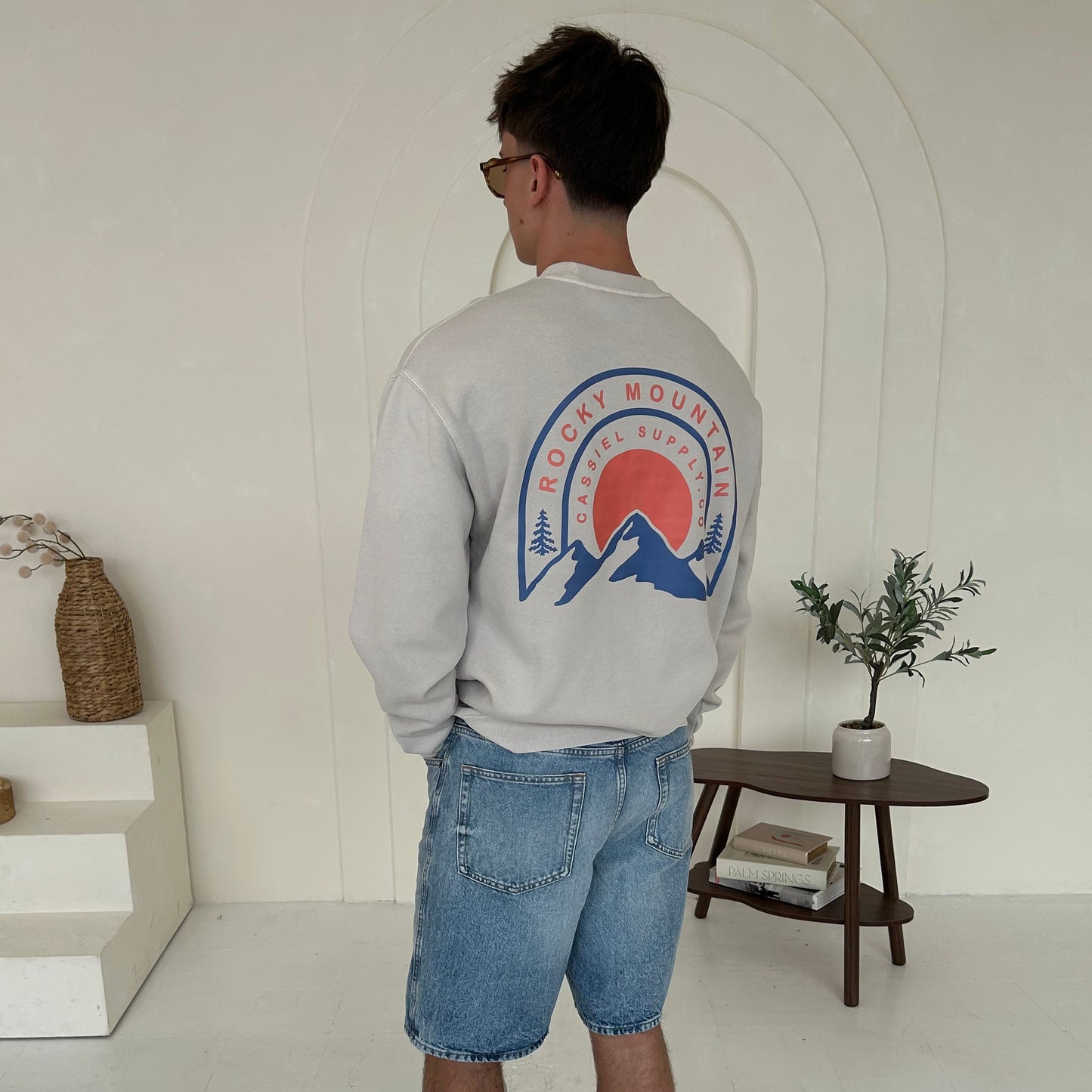 Cassiel Rocky Mountain Bone Sweatshirt