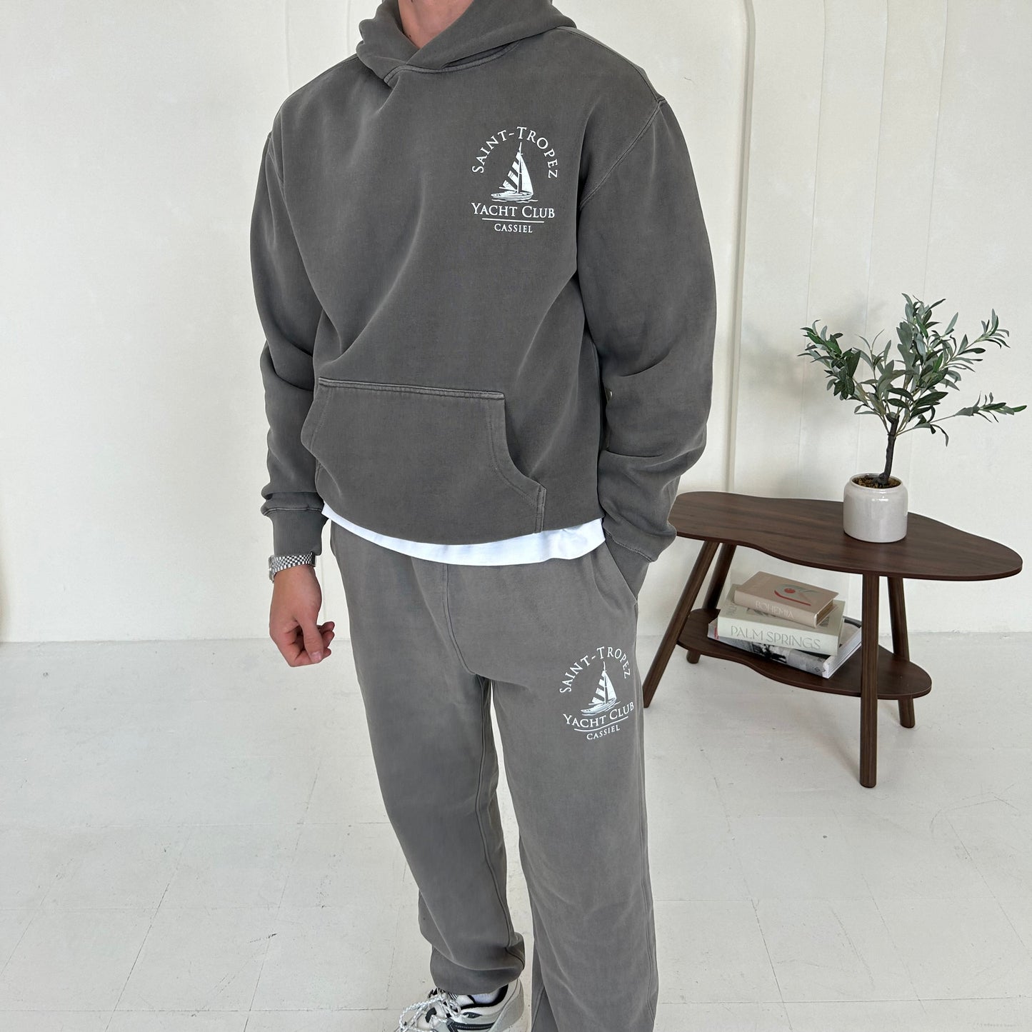 Cassiel Saint Tropez Faded Grey Sweatpant