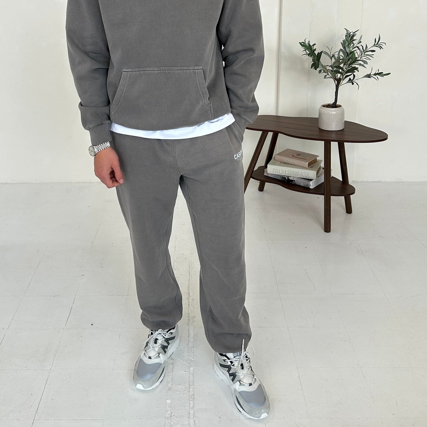 Cassiel For The Chosen Faded Grey Sweatpant