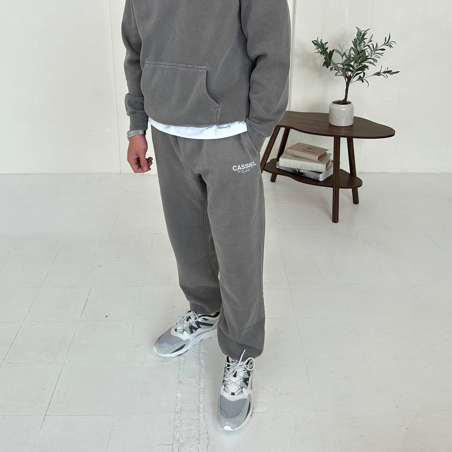 Cassiel For The Chosen Faded Grey Sweatpant