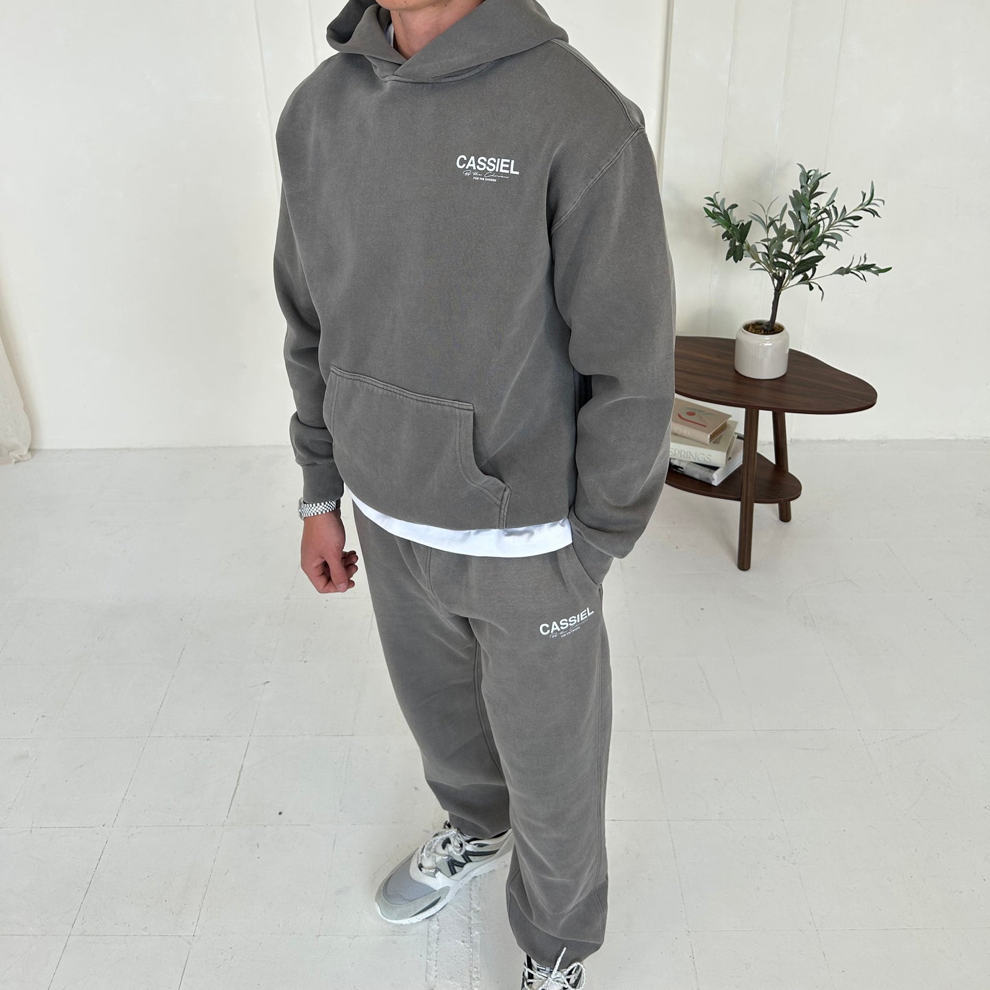 Cassiel For The Chosen Faded Grey Sweatpant