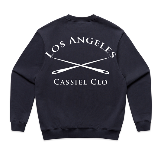 Cassiel Los Angels Navy Sweatshirt