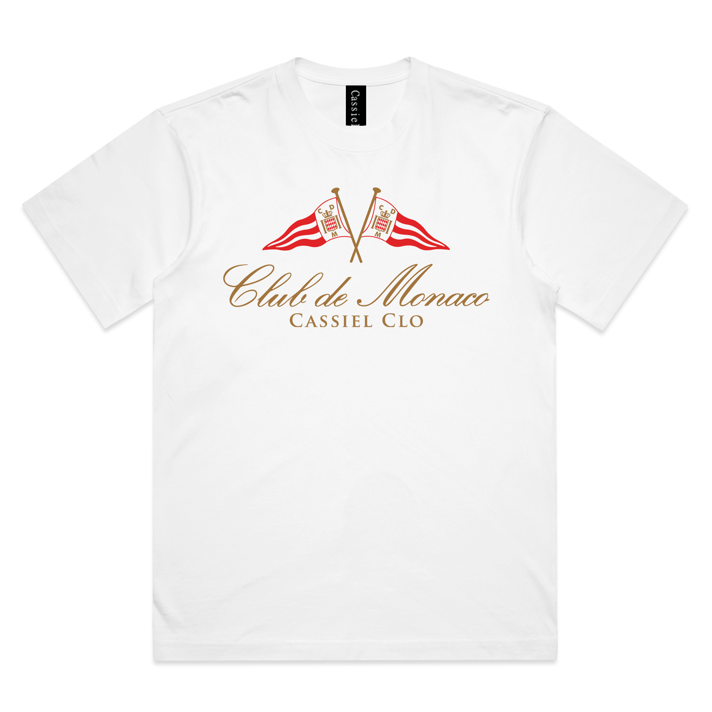 Cassiel Club De Monaco Box White Tee