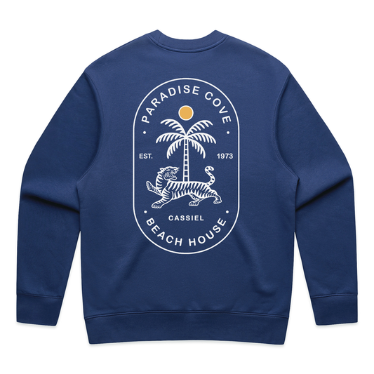 Cassiel Paradise Cove Blue Sweatshirt