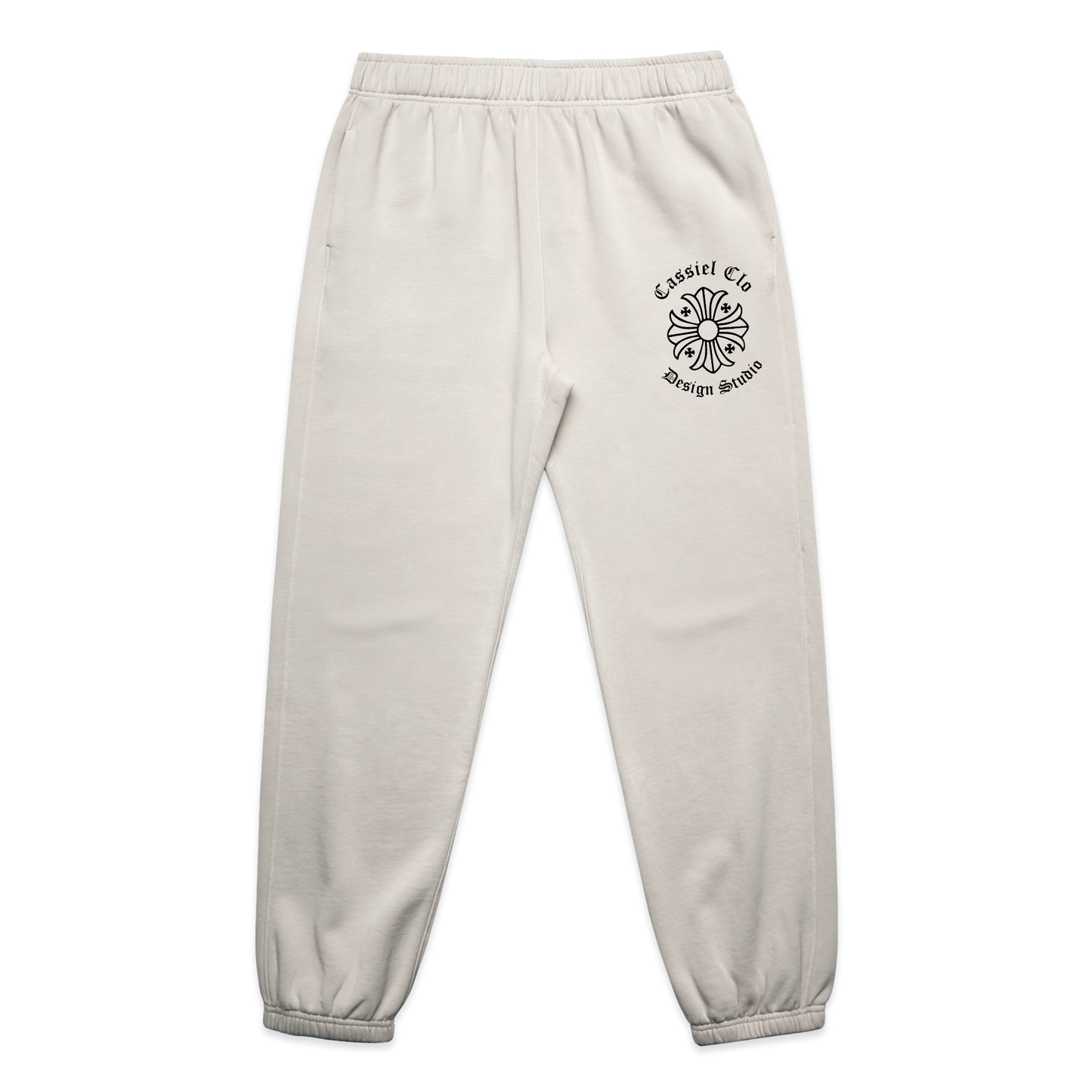 Cassiel Cross Faded Bone Sweatpant