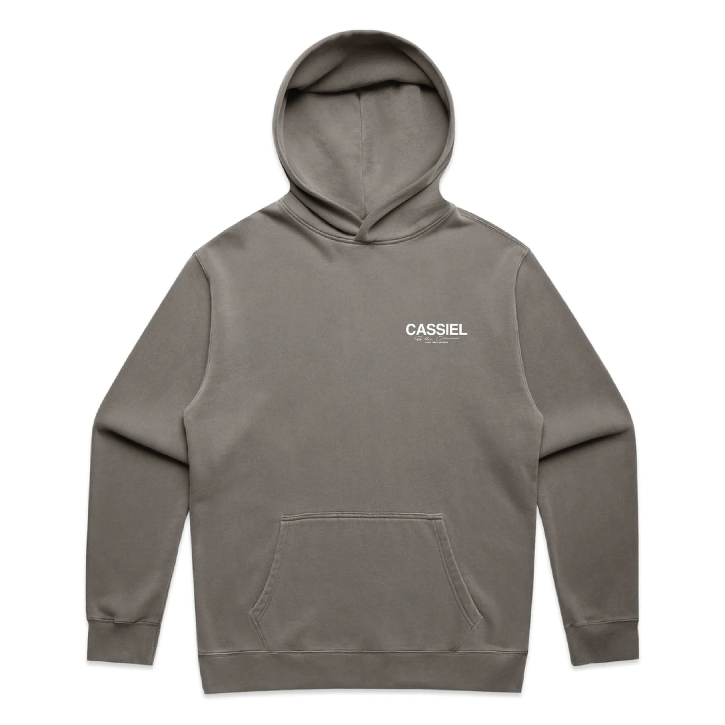 Cassiel For The Chosen Faded Grey Hoodie Sweatshirt