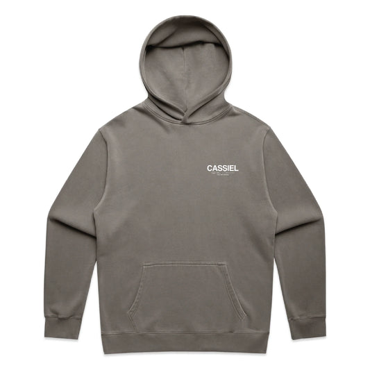 Cassiel For The Chosen Faded Grey Hoodie Sweatshirt