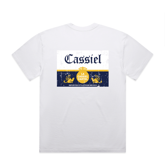 Cassiel Mexico Faded White Tee