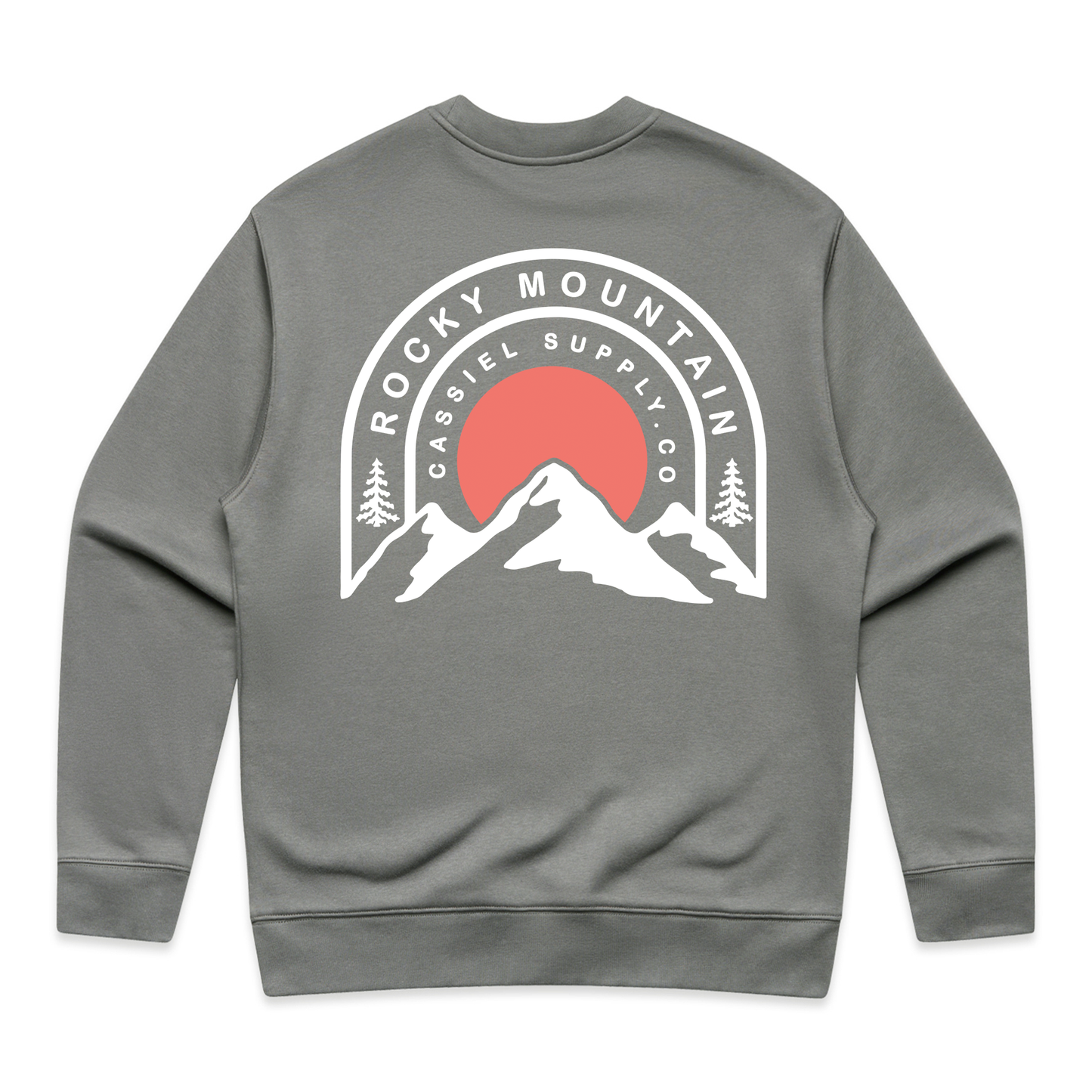 Cassiel Rocky Mountain Grey Sweatshirt