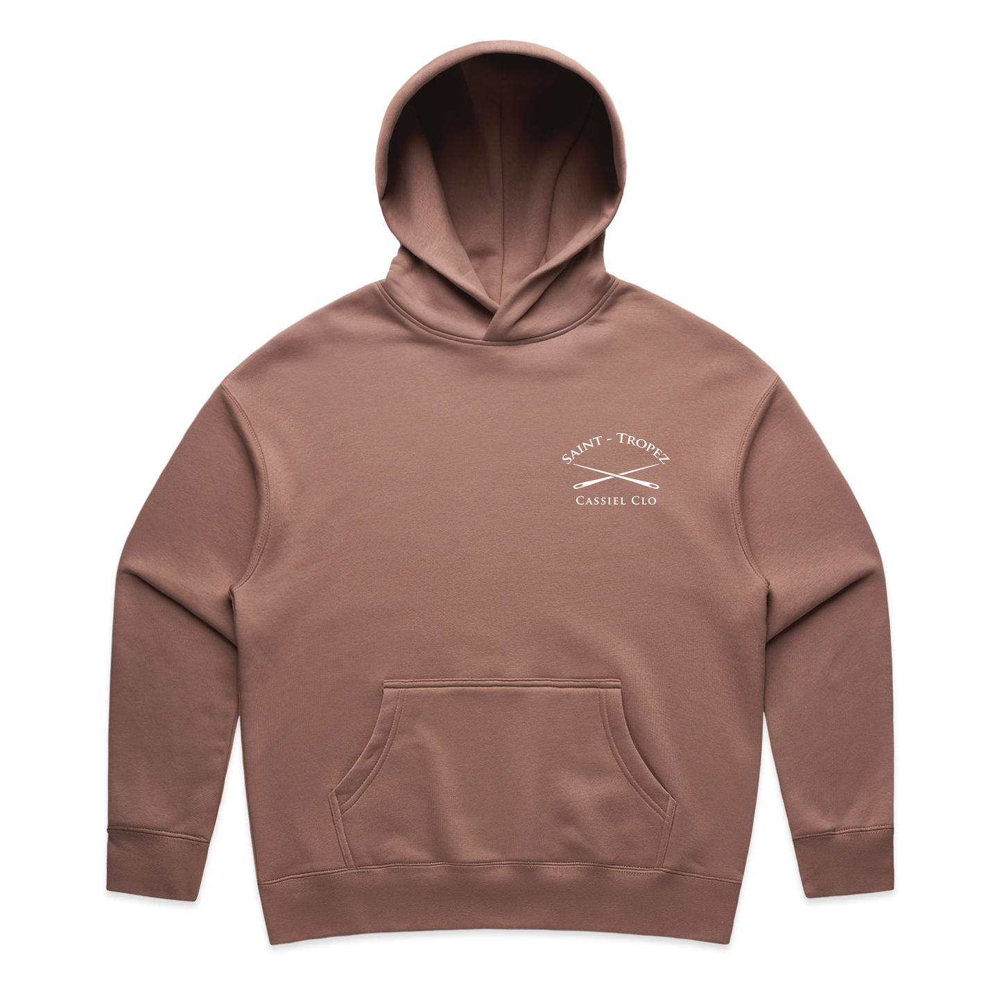 Cassiel Womens Saint Tropez Pink Hoodie