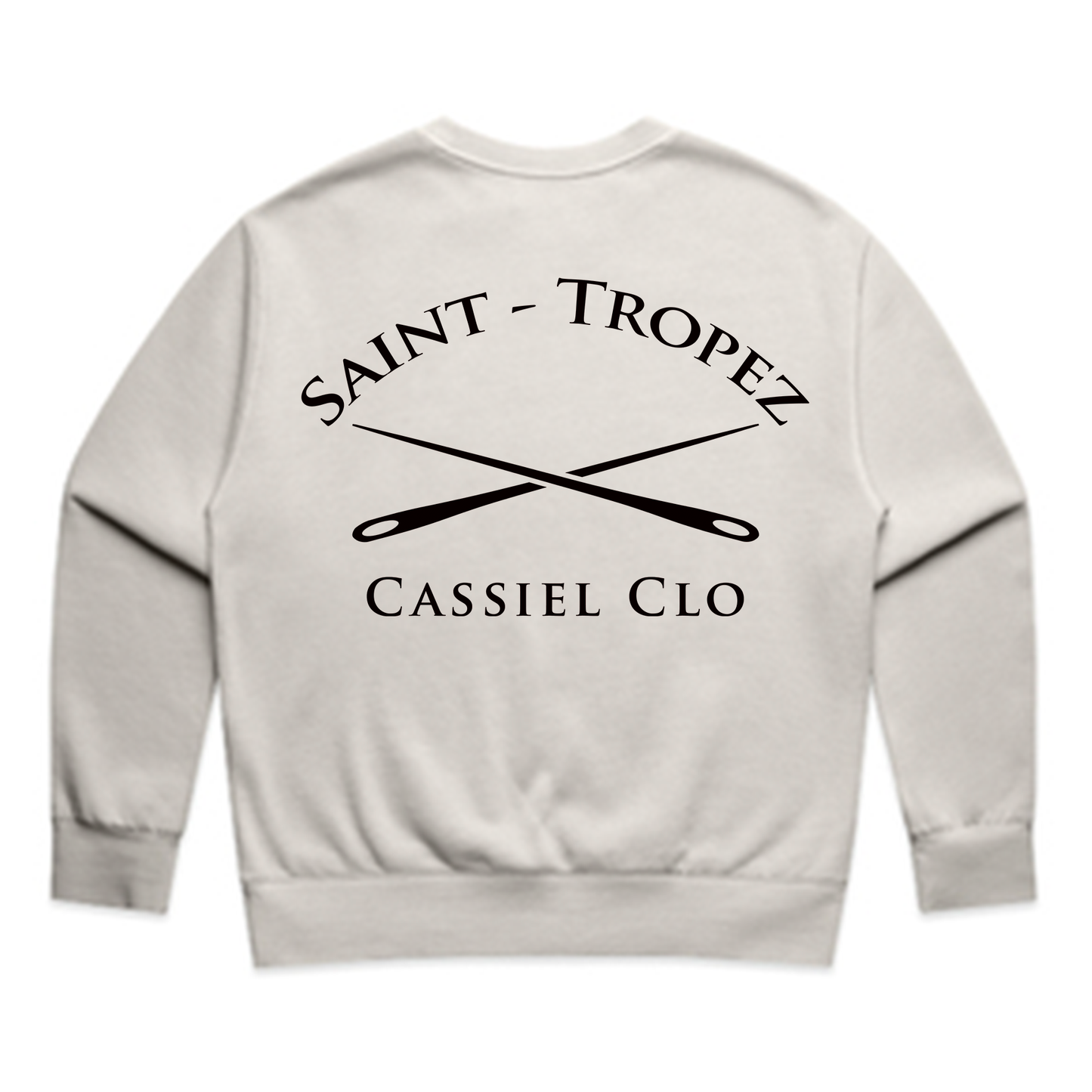 Cassiel Womens Saint Tropez Bone Sweatshirt