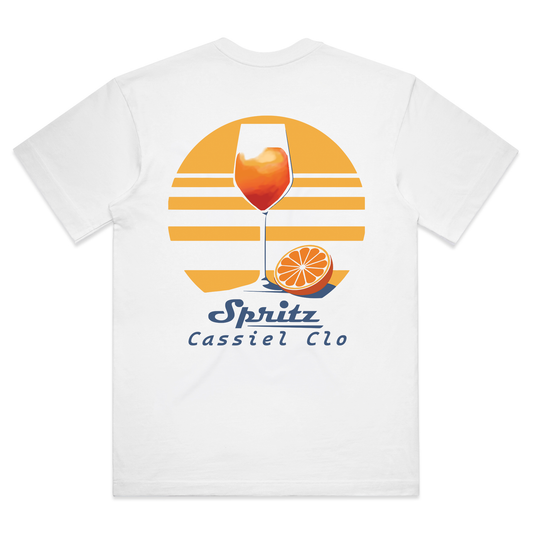 Cassiel Spritz Box White Tee