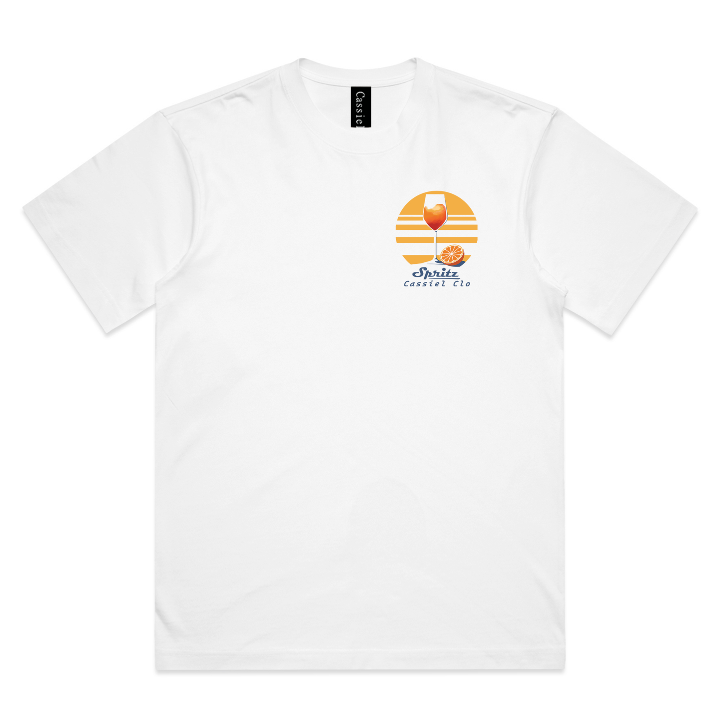 Cassiel Spritz Box White Tee